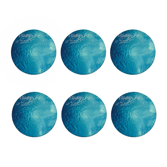 Sea Water Surface Print Coaster Set