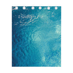 Sea Water Surface Print Curtain