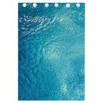 Sea Water Surface Print Curtain