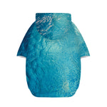 Sea Water Surface Print Dog Zip Up Hoodie