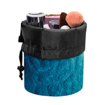 Sea Water Surface Print Drawstring Makeup Bag
