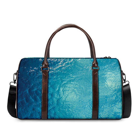 Sea Water Surface Print Duffle Bag