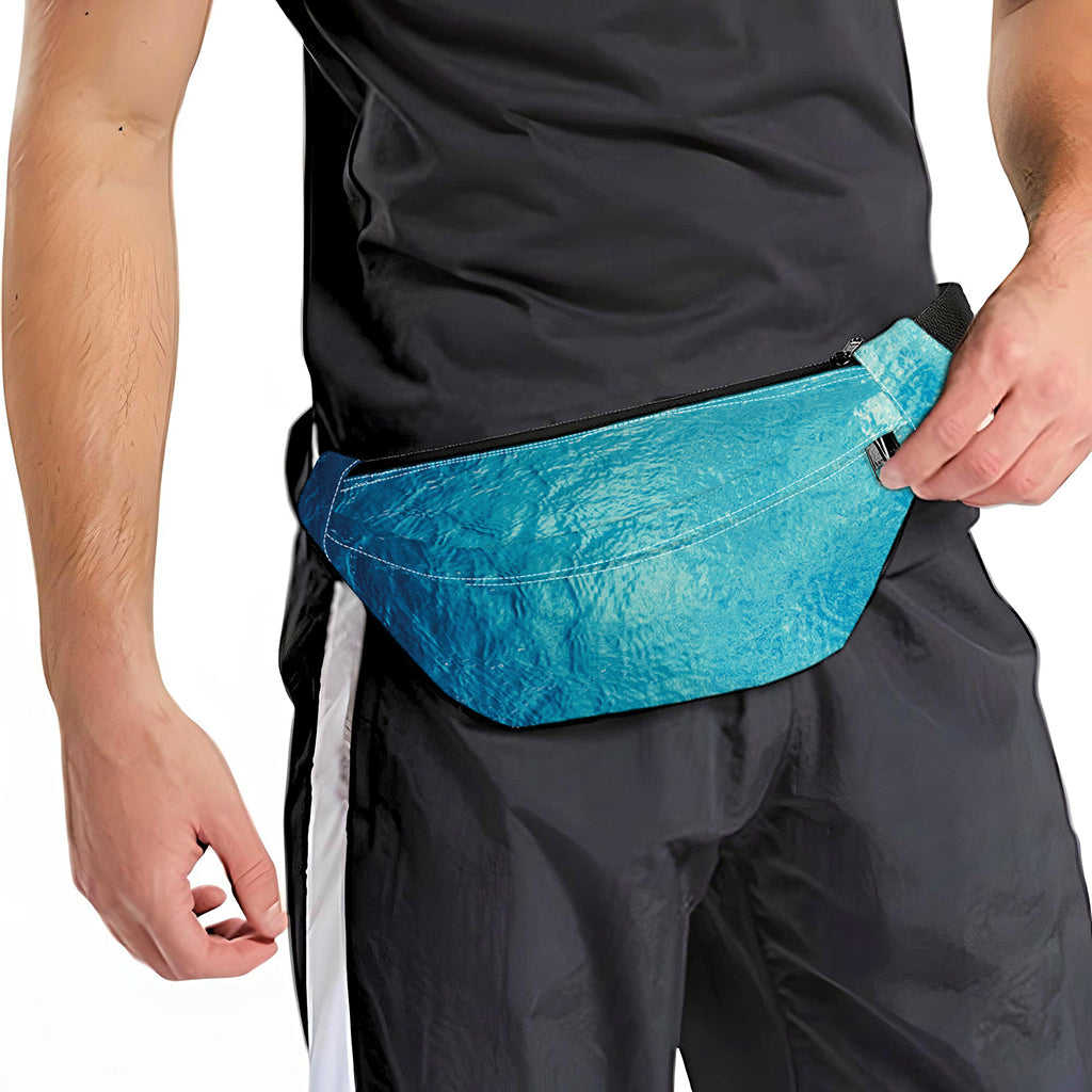 Sea Water Surface Print Fanny Pack
