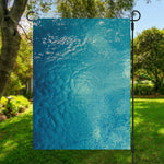 Sea Water Surface Print Garden Flag