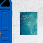 Sea Water Surface Print Garden Flag
