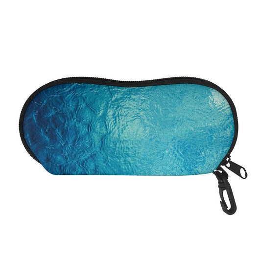 Sea Water Surface Print Glasses Case