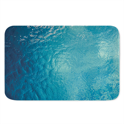 Sea Water Surface Print Indoor Door Mat
