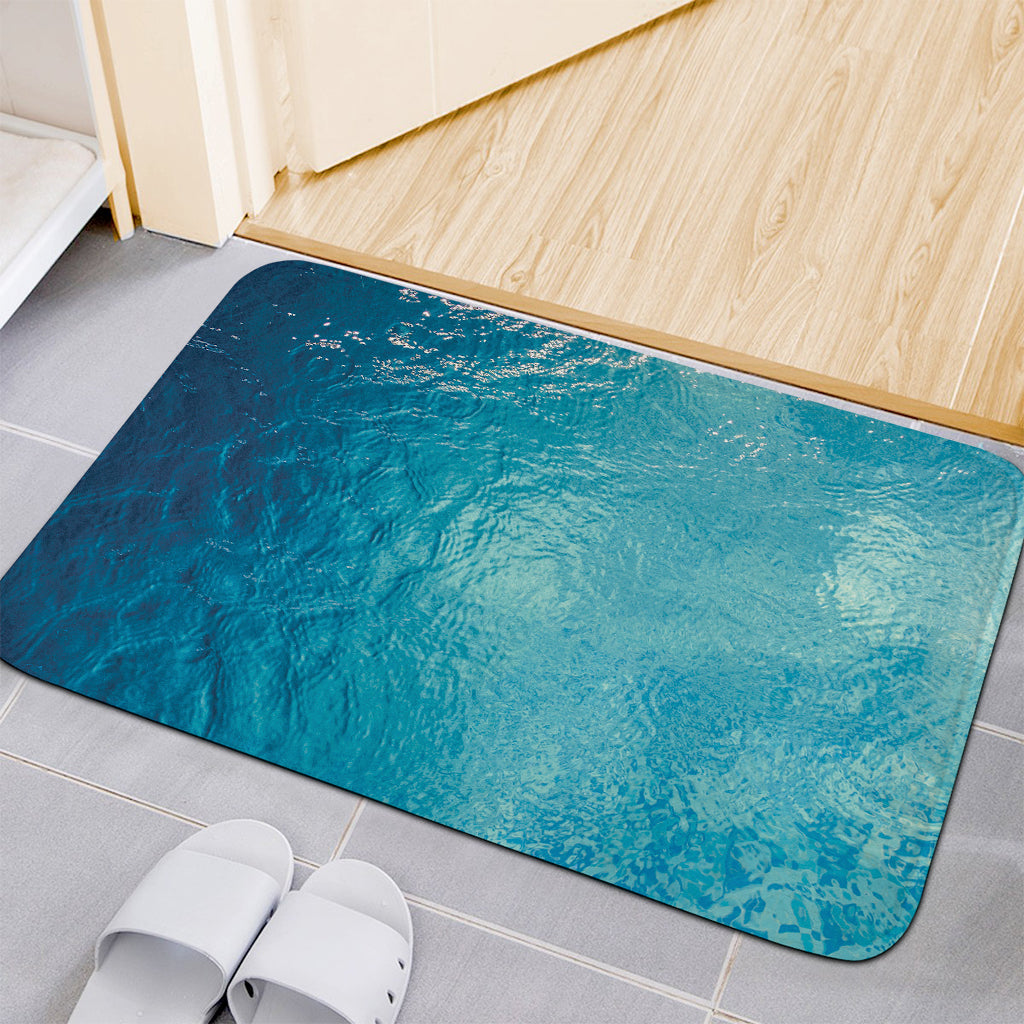 Sea Water Surface Print Indoor Door Mat