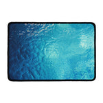 Sea Water Surface Print Kitchen Mat