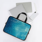 Sea Water Surface Print Laptop Sleeve With Handle