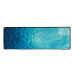Sea Water Surface Print Long Kitchen Mat