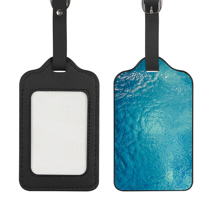 Sea Water Surface Print Luggage Tag