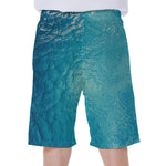 Sea Water Surface Print Men's Beach Shorts