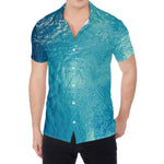 Sea Water Surface Print Men's Shirt
