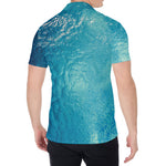 Sea Water Surface Print Men's Shirt