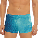 Sea Water Surface Print Men's Short Boxer Briefs