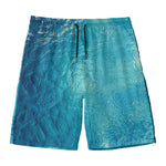 Sea Water Surface Print Men's Swim Trunks