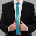 Sea Water Surface Print Necktie