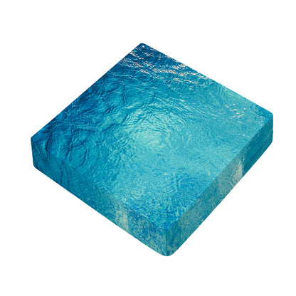 Sea Water Surface Print Outdoor Seat Cushion Cover