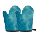 Sea Water Surface Print Oven Mitts