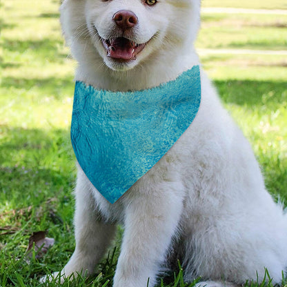 Sea Water Surface Print Over The Collar Dog Bandana