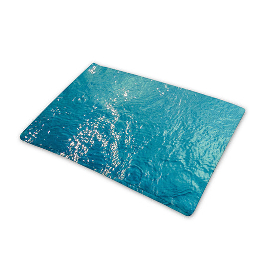 Sea Water Surface Print Pet Cooling Mat Cover