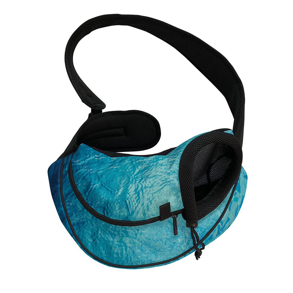 Sea Water Surface Print Pet Sling Carrier
