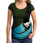 Sea Water Surface Print Pet Sling Carrier