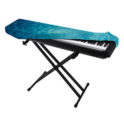 Sea Water Surface Print Piano Keyboard Cover