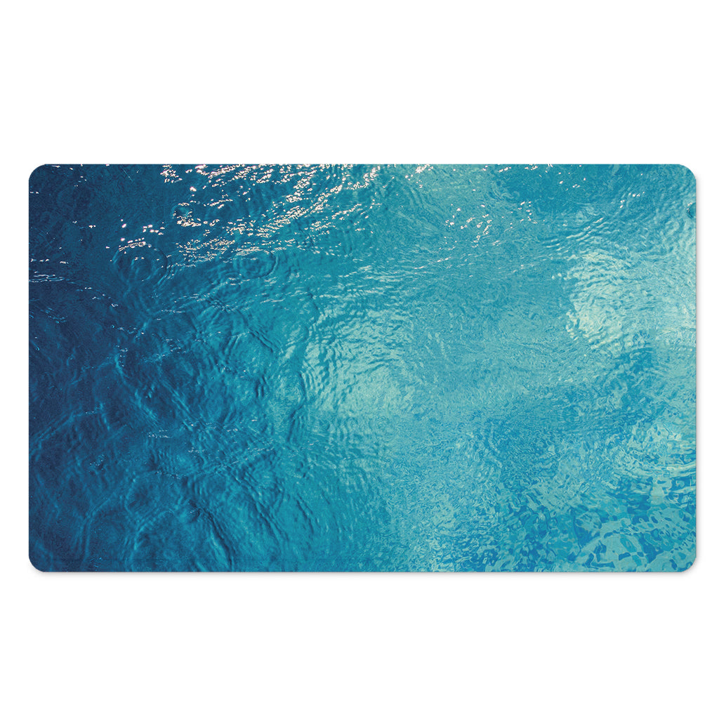 Sea Water Surface Print Polyester Doormat