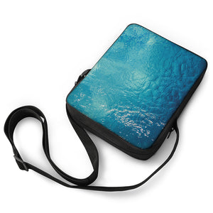 Sea Water Surface Print Rectangular Crossbody Bag