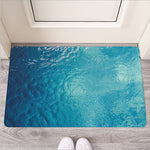 Sea Water Surface Print Rubber Doormat
