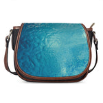 Sea Water Surface Print Saddle Bag
