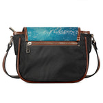Sea Water Surface Print Saddle Bag