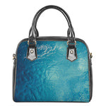 Sea Water Surface Print Shoulder Handbag