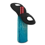 Sea Water Surface Print Single Neoprene Wine Tote