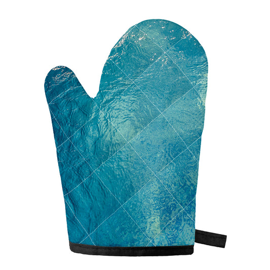 Sea Water Surface Print Single Oven Mitt
