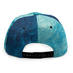 Sea Water Surface Print Snapback Cap