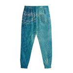 Sea Water Surface Print Sweatpants