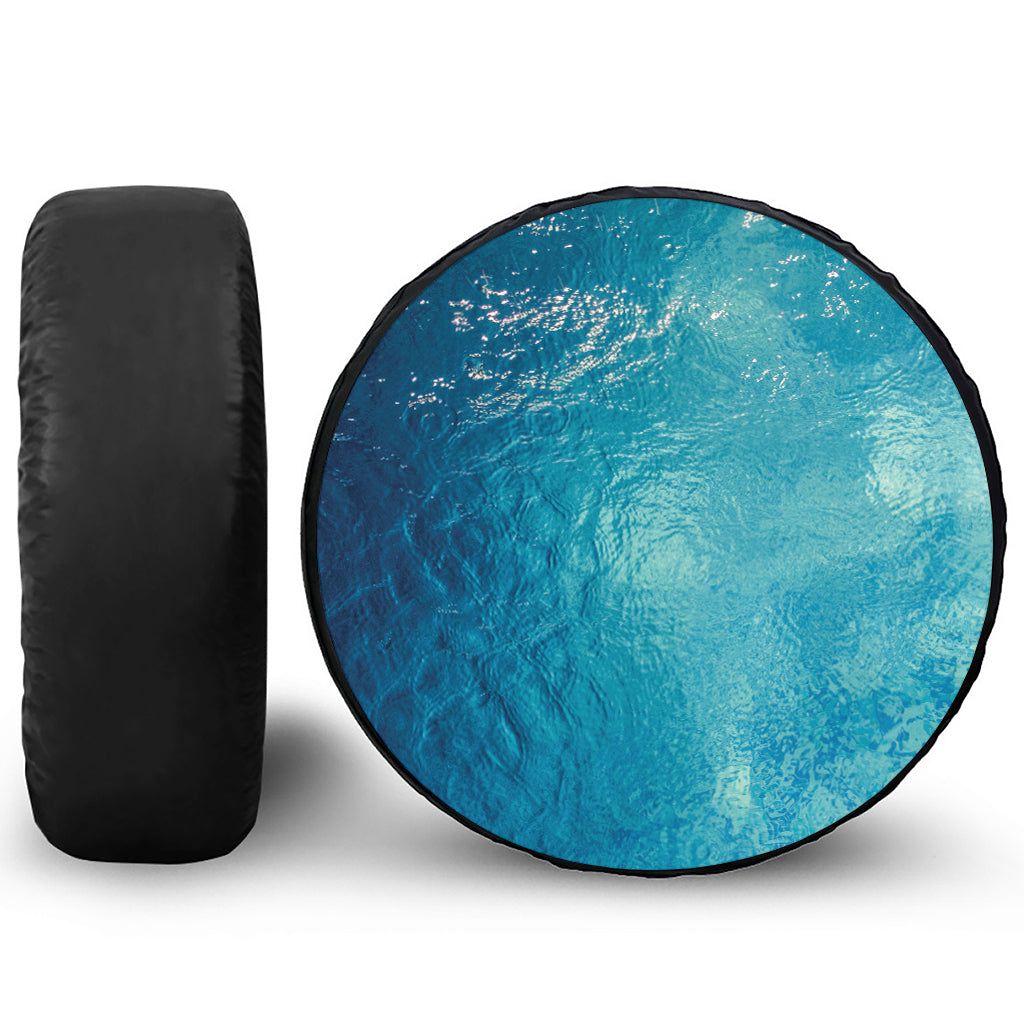 Sea Water Surface Print Tire Cover