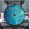 Sea Water Surface Print Tire Cover With Camera Hole