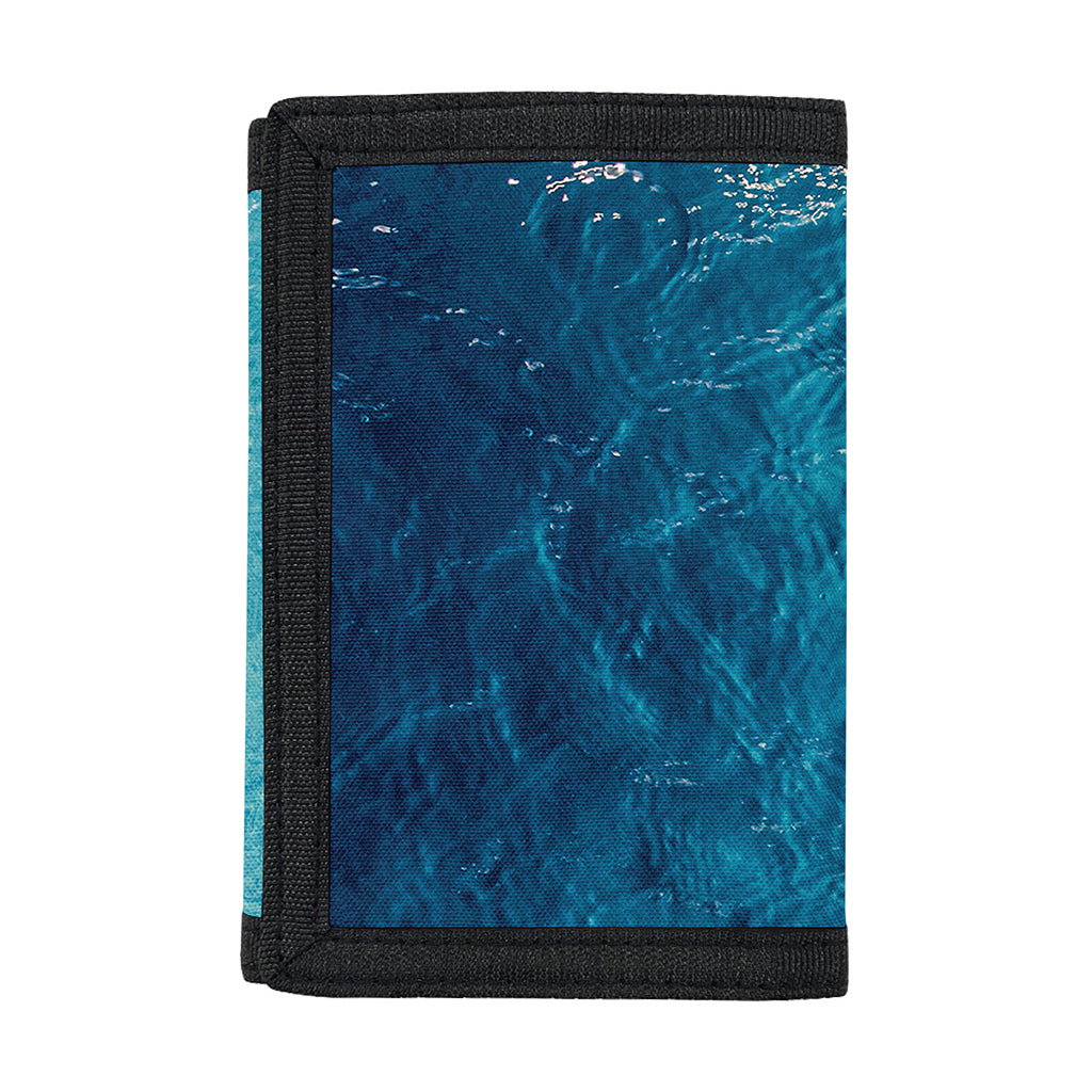Sea Water Surface Print Trifold Wallet