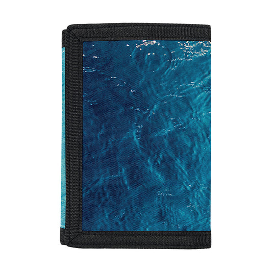Sea Water Surface Print Trifold Wallet