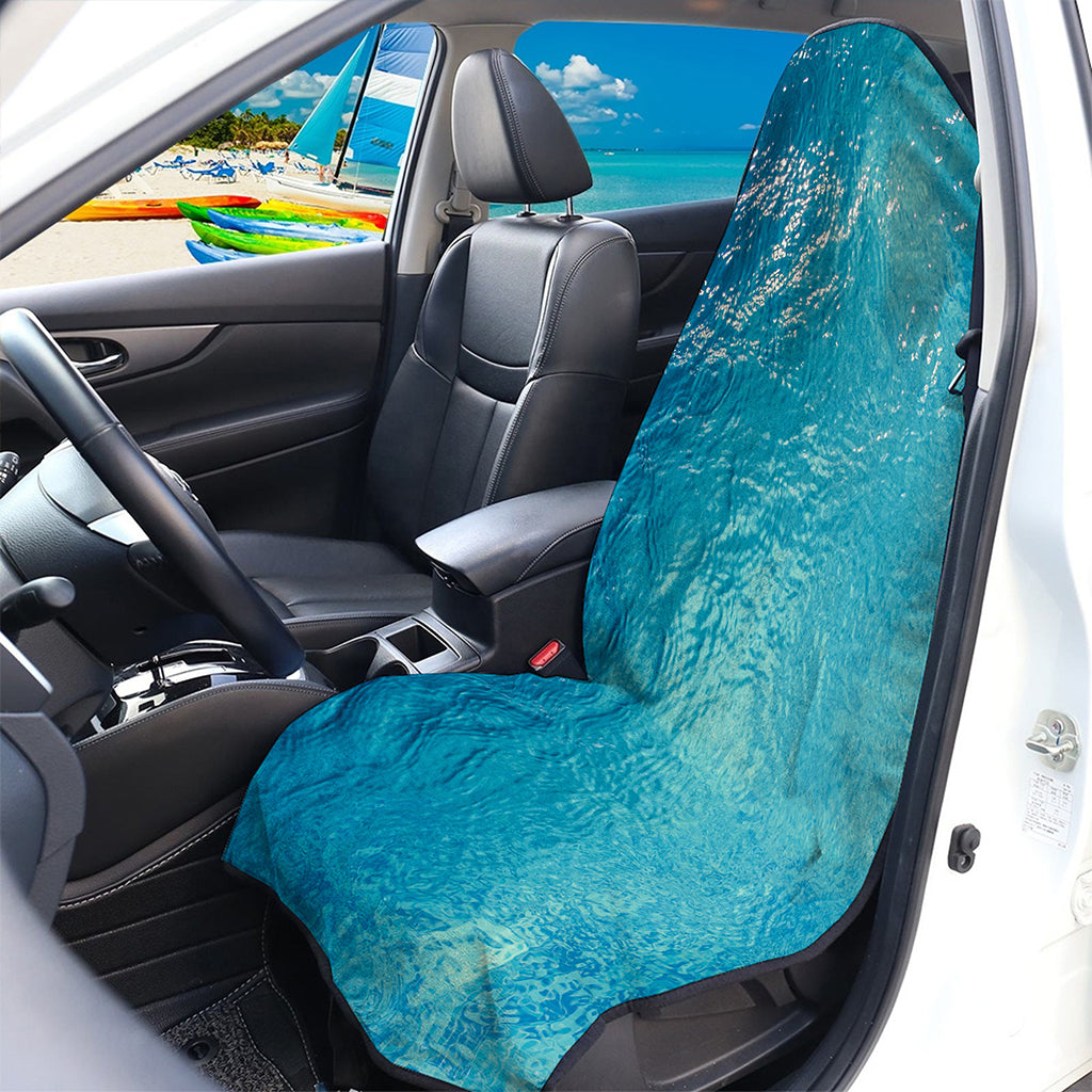 Sea Water Surface Print Waterproof Car Seat Cover