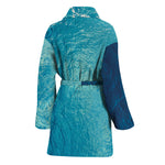 Sea Water Surface Print Women's Bathrobe