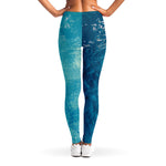 Sea Water Surface Print Women's Leggings