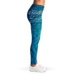 Sea Water Surface Print Women's Leggings