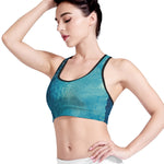 Sea Water Surface Print Women's Sports Bra