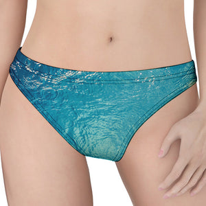 Sea Water Surface Print Women's Thong