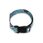 Sea Wave Surfing Pattern Print Dog Collar